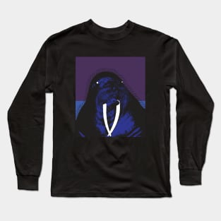 Walrus Pinup #1 Long Sleeve T-Shirt